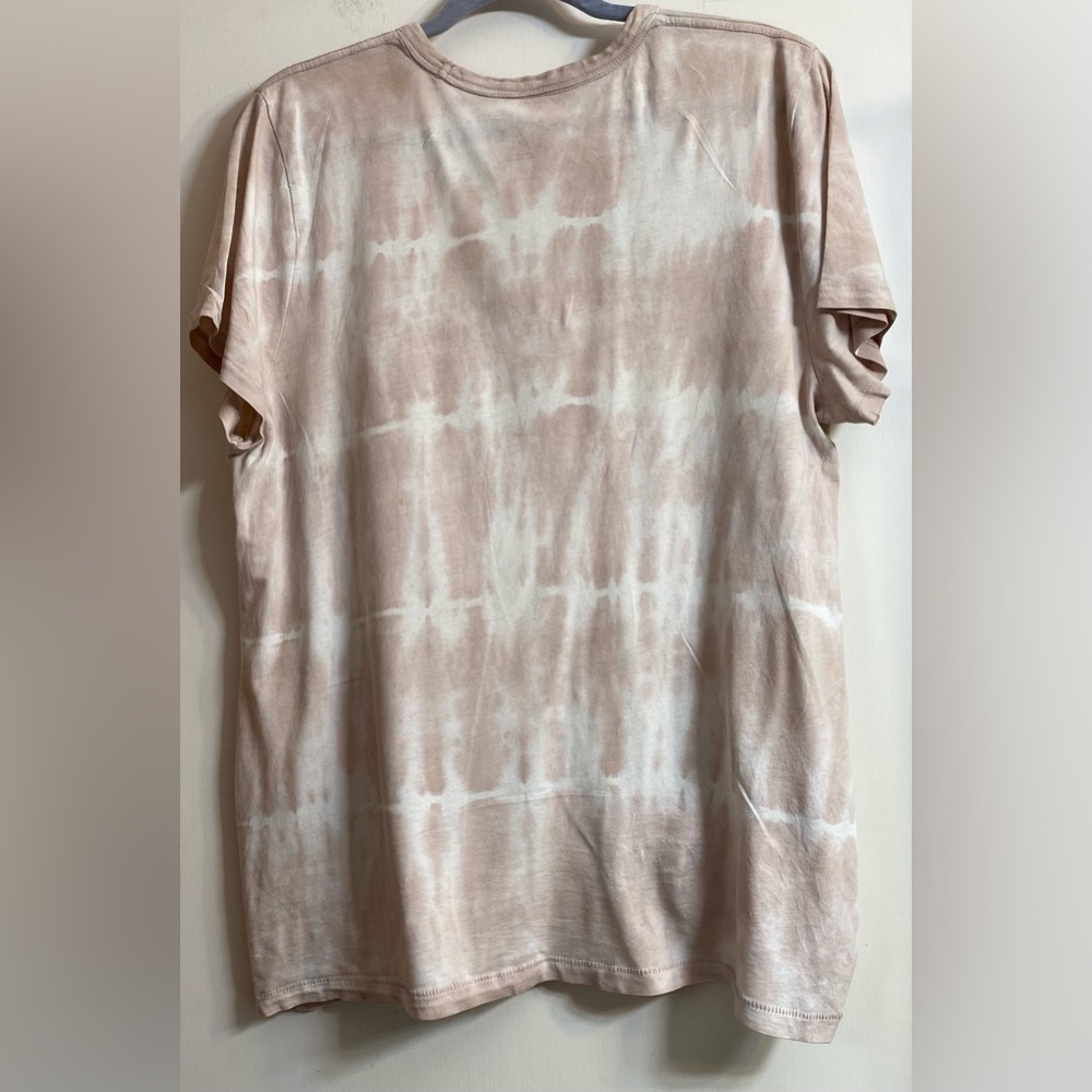Universal Thread Womens T-Shirt Size XL Smokey Taupe Tie Dye Short Sleeve. - Picture 3 of 7